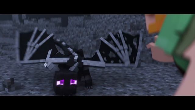 REVERSE “Alex and the Dragon” Minecraft Animation Music Video ("Fly Away" Song by TheFatRat) смотреть онлайн