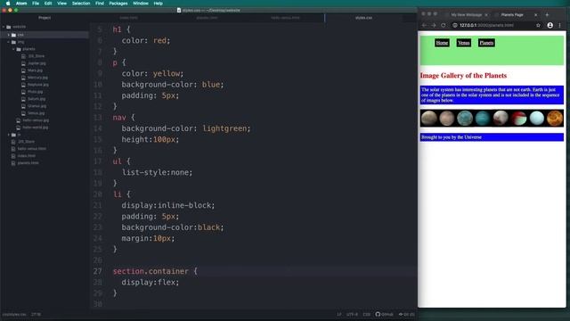 Flexbox Gallery Tutorial смотреть онлайн