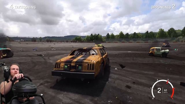 ЛУЧШИЕ ГОНКИ НА ВЫЖИВАНИЕ - NEXT CAR GAME WRECKFEST смотреть онлайн