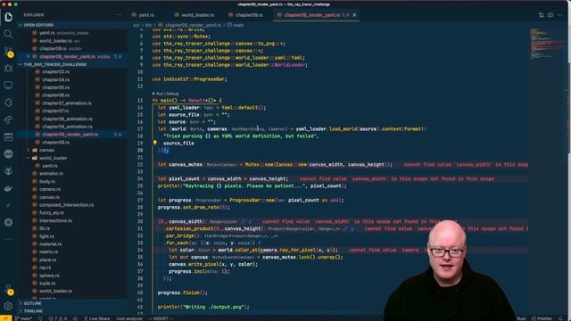 The Ray Tracer Challenge - 023 - The World in YAML смотреть онлайн