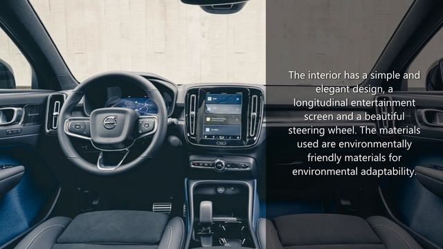 Volvo C40 Recharge 2023/ Exterior & Interior Design смотреть онлайн