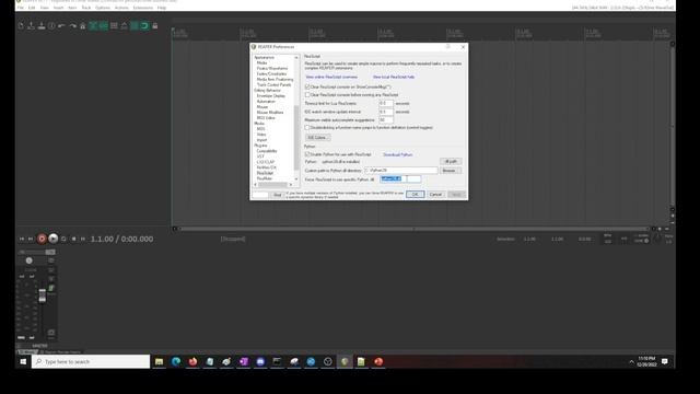Setup Python For Scripting In Reaper смотреть онлайн