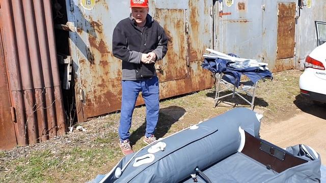 23.04.2022.. Таймень 3400 нднд и YAMAHA 9.9(15) . Распаковка лодки. смотреть онлайн