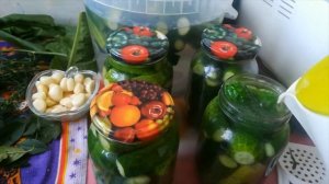 МАРИНОВАННЫЕ ОГУРЦЫ С ЭСТРАГОНОМ