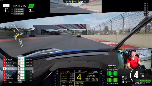 БАЛДЕЕМ НА ПАБЛИКАХ С БРАТОМ| ASSETTO CORSA COMPETIZIONE смотреть онлайн
