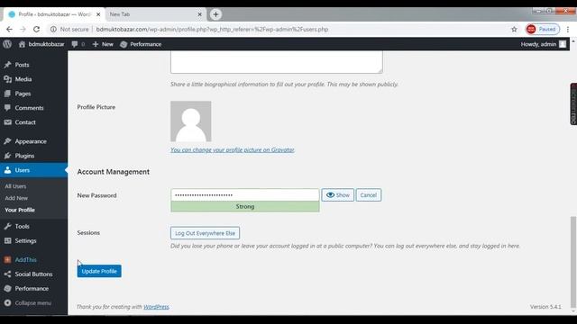 How to Change WP Admin Password in Wordpress Website ! смотреть онлайн