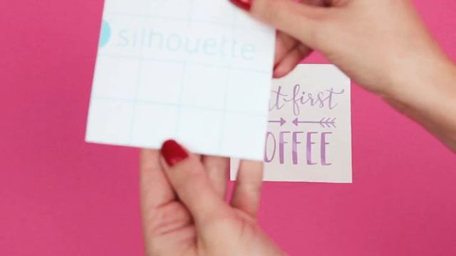 How to use Transfer Tape with Vinyl смотреть онлайн