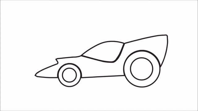 How to Draw a Sports car Easy step by step / Как нарисовать спортивную машину смотреть онлайн