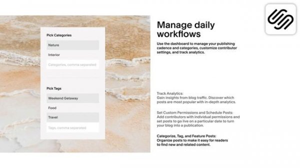 Обзор Squarespace за 2 минуты (2023)
