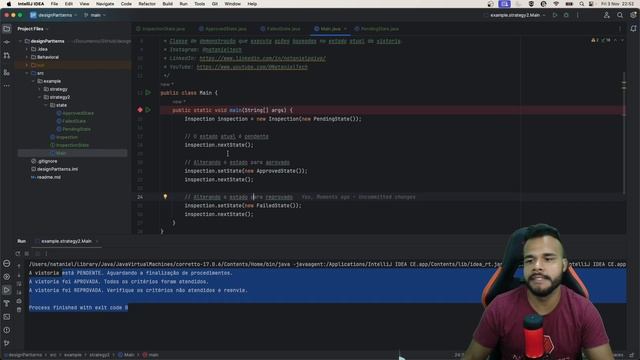 Implementando o Padrão Strategy em Java parte 2 | Estados de Vistoria смотреть онлайн