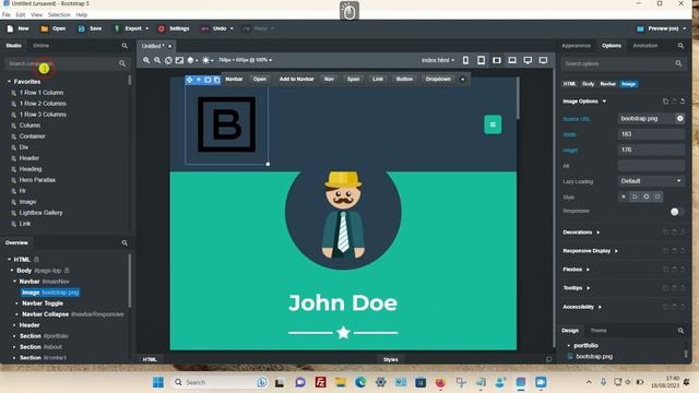 How to Make an Image a Clickable Link in Bootstrap Studio смотреть онлайн