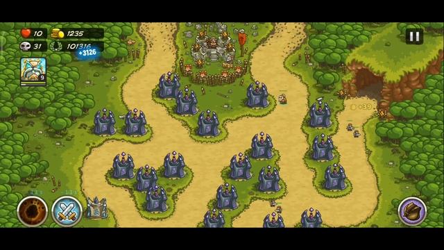 Kingdom Rush : Arcane Towers Max lvl Vs Endless Waves of Enemies смотреть онлайн