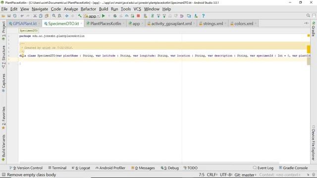 Create a one line DTO in Kotlin; understand with() смотреть онлайн