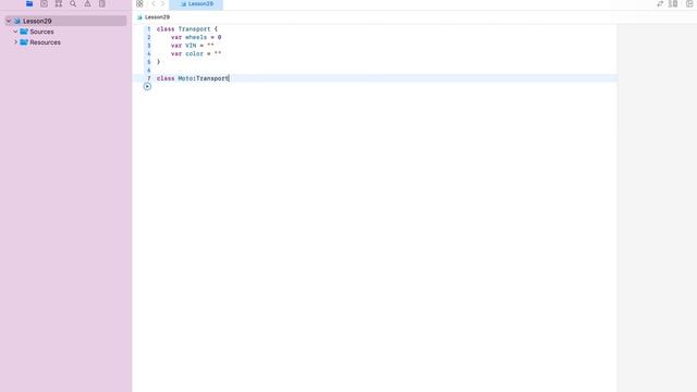 Урок 29 - "Наследование в Swift" смотреть онлайн