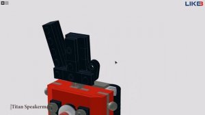 Skibidi Toilet LEGO : I made TITAN SPEAKERMAN out of LEGO !!!