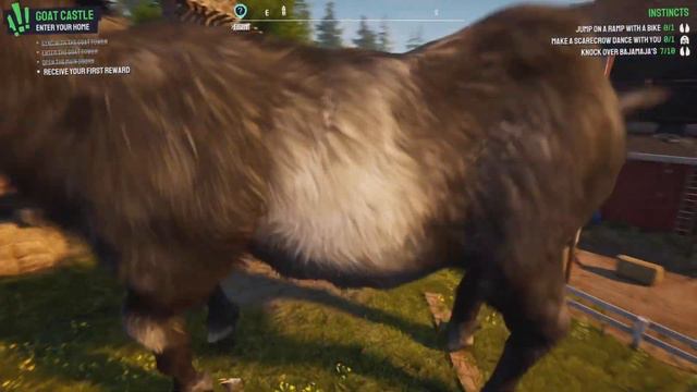 Goat Simulator 3 GOATZILLA - Run for your lives смотреть онлайн