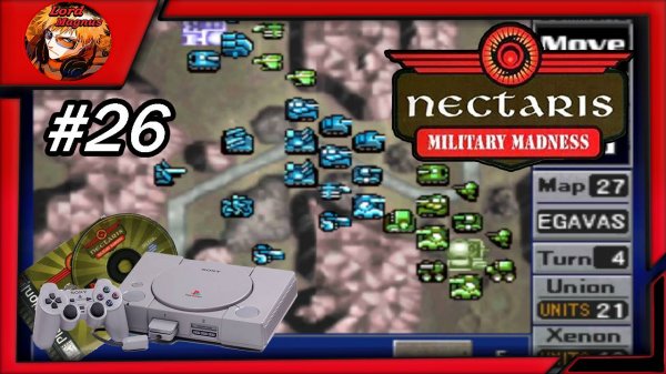 🌒 Nectaris Military Madness 🌒 Прохождение на Ps1 Сложная кампания #26