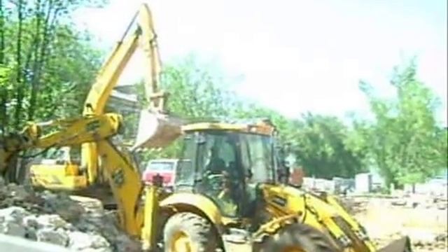 JCB 3 CX and JCB JS 200 LC смотреть онлайн