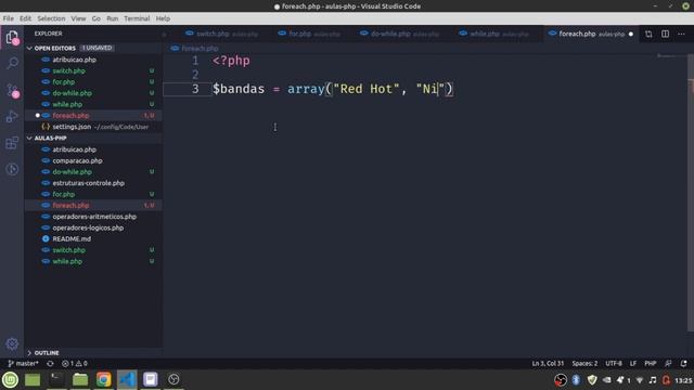 PHP: Estruturas de Controle - Parte 2 смотреть онлайн