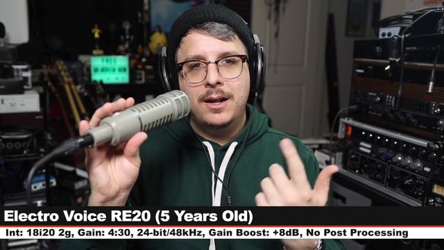 Electro Voice RE20 Review / Test (vs. SM7b, Procaster, Ethos)