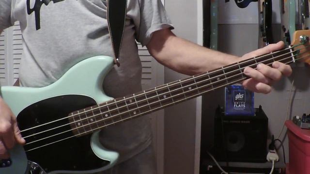 Sleepy Time Time--Cream--Drums + Bass Guitar--LY-ROCK Tone Monster Amp DI--Vintera Bullet Pickups смотреть онлайн