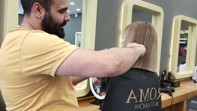 HAPPY MONDAY 😁😁 ASMR HAIRCUT / REAL BARBER SOUND смотреть онлайн