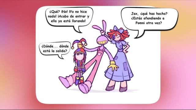 ¡El deseo secreto de Jax!-The Amazing Digital Circus (Cómic Español) смотреть онлайн