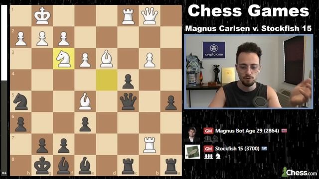Magnus Carlsen BOT vs. STOCKFISH!! смотреть онлайн