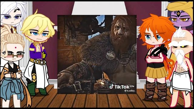 Gods react to Kratos || God of War || Shuumatsu no Valkyrie - Gacha React смотреть онлайн