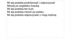 ПОЛЬСКИЙ ЯЗЫК ДО АВТОМАТИЗМА. УРОКИ ПОЛЬСКОГО ЯЗЫКА. УРОК 2