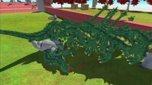 Infinity War - Green Team Biollante VS White Team Orga - Animal Revolt Battle Simulator
