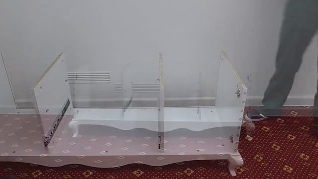 Гостиная ВИНТАЖ. Как собрать тумбу ТВ. смотреть онлайн