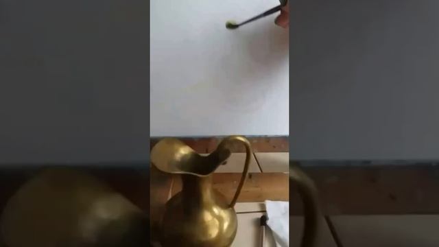 Золотой кувшин акварелью смотреть онлайн