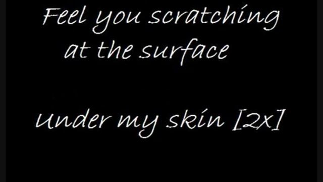 Skillet - under my skin w/lyrics смотреть онлайн