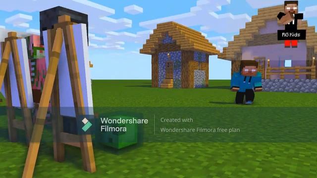 Monster School | Drawing | Minecraft Animation