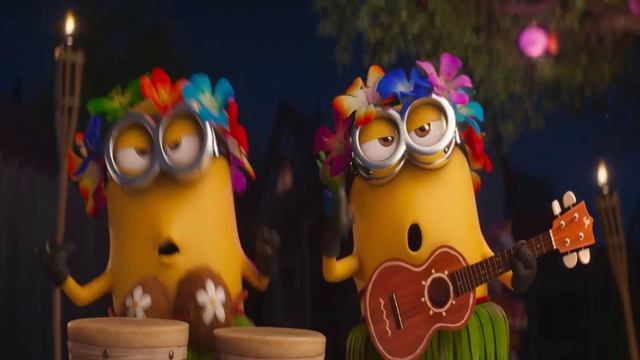 Миньоны поют гавайскую песню - Гадкий Я 3 (2017) смотреть онлайн