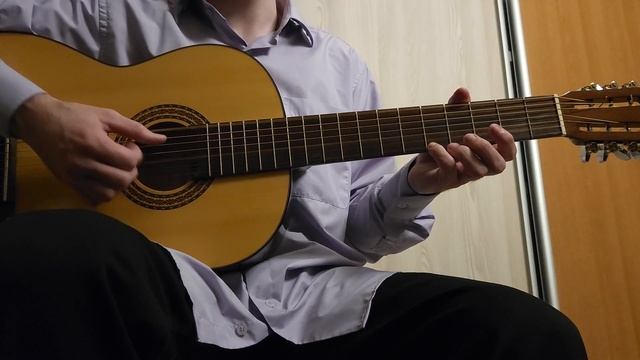 Е. Клячкин - Моим ровесникам (Идёт бычок, качается…) - кавер, аккорды, бой, разбор на семиструнной. смотреть онлайн