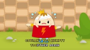 Humpty Dumpty + Lyrics! | Nursery Rhymes for Children | CheeriToons