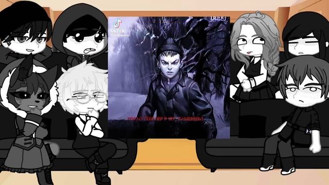 Реакция персонажей Tiny Bunny ( ветка изгой )