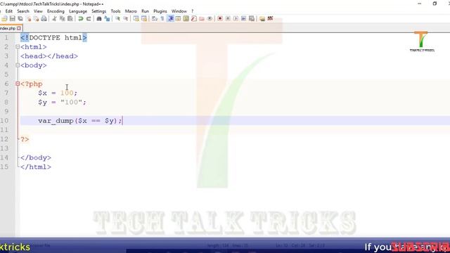 Comparison Operators in PHP | #11 PHP Tutorial for Beginners in HINDI смотреть онлайн