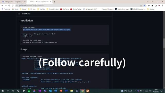 Find Social Media Accounts using Username w/ Python3 Sherlock смотреть онлайн