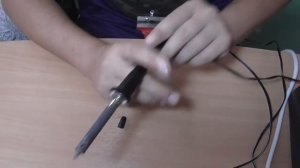 как определить где плюс а где минус (ремонт адаптера)/Как определить плюс минус без мультиметра.