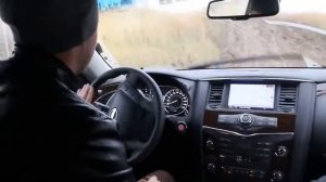 Ниссан Nissan  Тест Драйв  Грязь и слякоть!!!