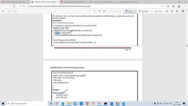 Object class,Abstract class,Inner class,Annonymous class in JAVA смотреть онлайн