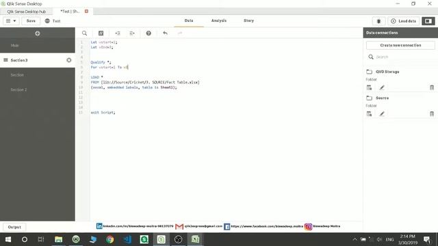 25. a) Loop Part 1: For Loop in Qlik Sense смотреть онлайн