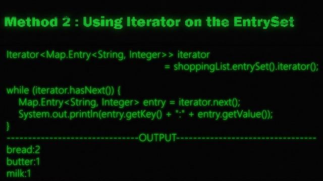 How to iterate map in java | different ways смотреть онлайн
