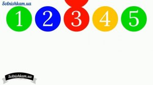 Единица цифра  Учимся считать Цифры для самых маленьких