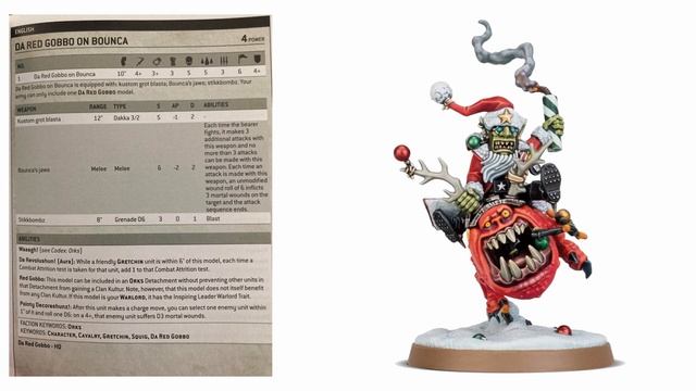 Da Red Gobbo and Bounca Unit Review │ Warhammer 40k 9th Edition Tactics смотреть онлайн