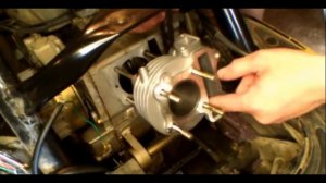 Как установить цилиндро поршневую группу на китайском скутере 4Т с двигателем 139QMB