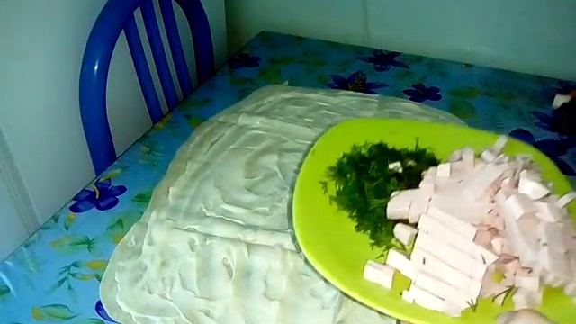 Рулет из лаваша с плавленым сыром смотреть онлайн